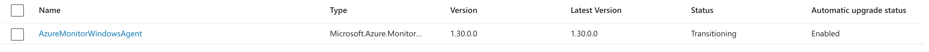 Azure Monitoring Agent - Transitioning